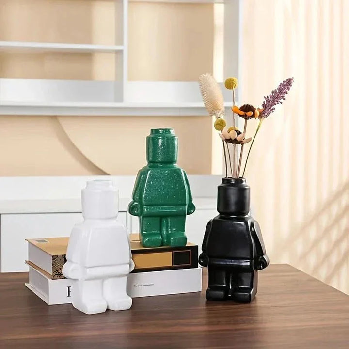 BowLift | Lego-Inspired Ceramic Decorative Vase
