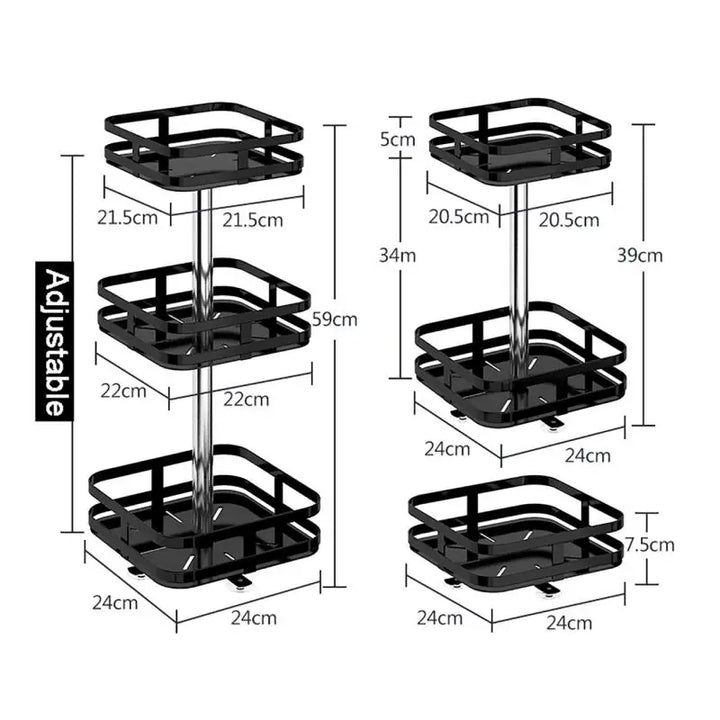 BowLift | SpiceTwirl Kitchen Shelf Master