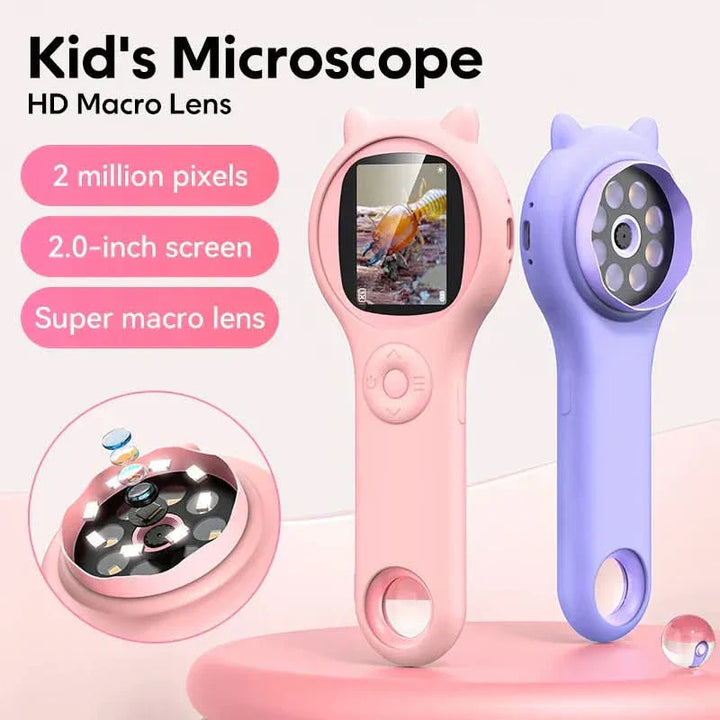 BowLift | Digital Children's Microscope with 500x Magnification & Camera