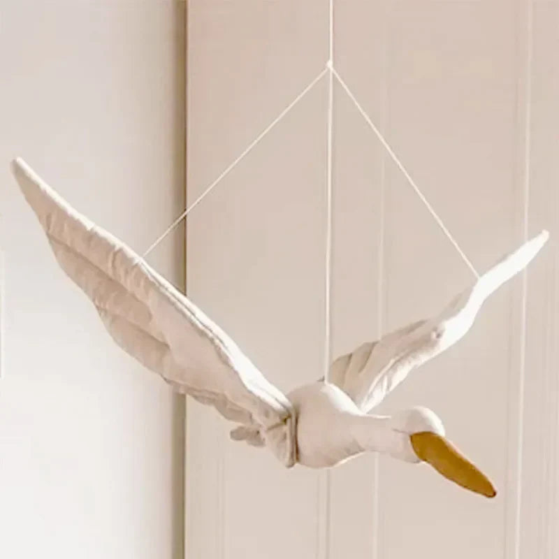 BowLift | Specifically for children's rooms – Decorative swan hanging decor for a magical atmosphere