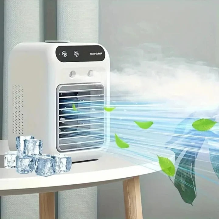 BowLift | Rechargeable Portable Aircon with Mist Spray