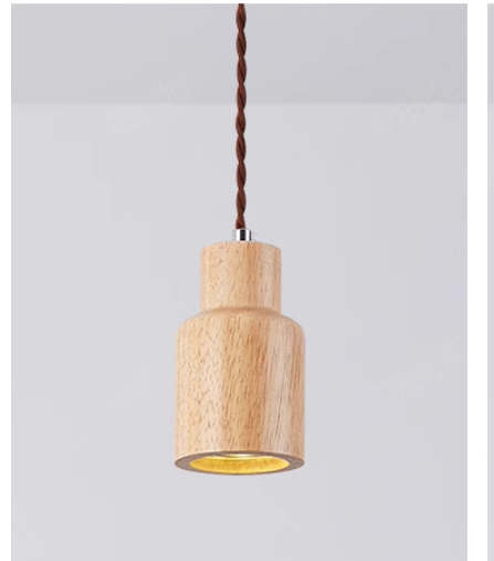 BowLift | Scandinavian Wooden Pendant Light – Minimalist Design for Living Room and Bedroom | Natural Wood Look