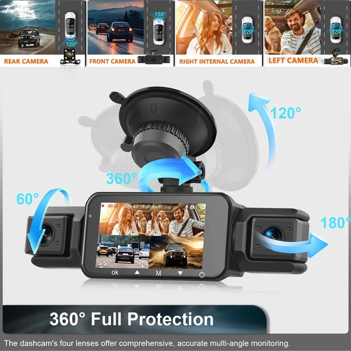 BowLift | Smart Car Dash Camera System with Night Vision and WiFi