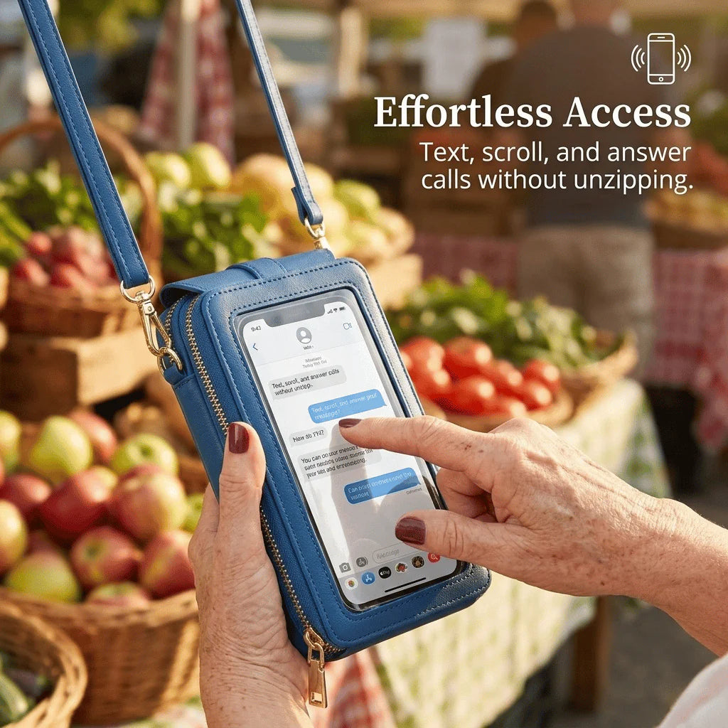 ChicSling Crossbody Bag with Touchscreen Window | Bowlift