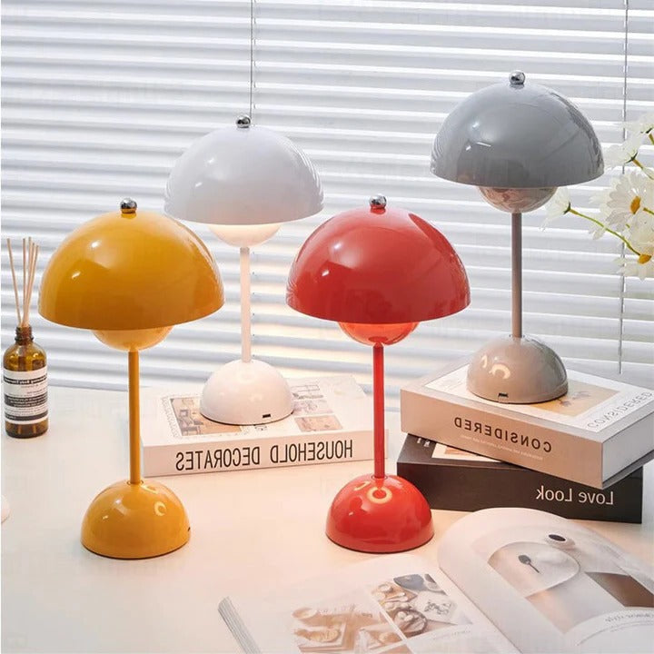 BowLift | Modern Nordic Mushroom Lamp with Soft Ambient Lighting