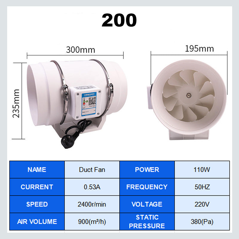 BowLift | WhisperFlow Duct Fan