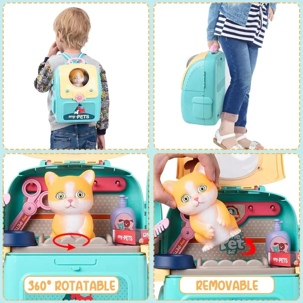 BowLift | Animal care set for children with learning fun