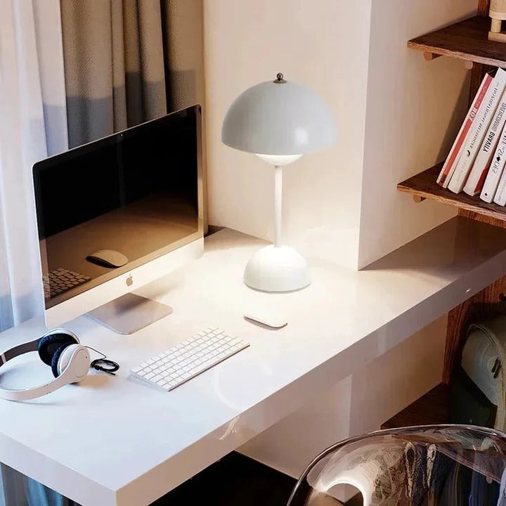 BowLift | Modern Nordic Mushroom Lamp with Soft Ambient Lighting