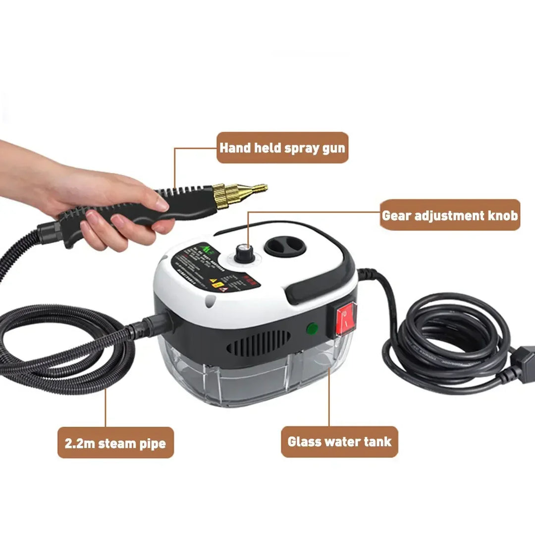 BowLift | SteamPower High Pressure Steam Cleaner | Powerful steam cleaner for deep cleaning and hygiene