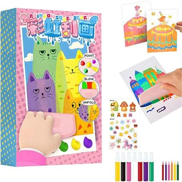 BowLift | Rainbow Art Fun Kit for Kids
