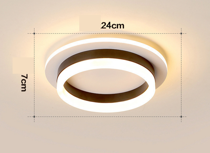 BowLift | Contemporary Gold LED Flush Mount Ceiling Lights