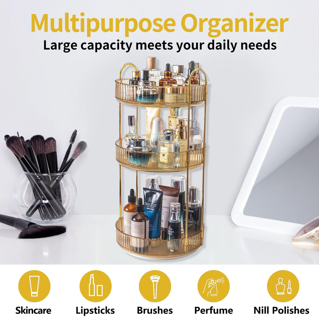 BowLift | 360° Rotating Makeup Organizer