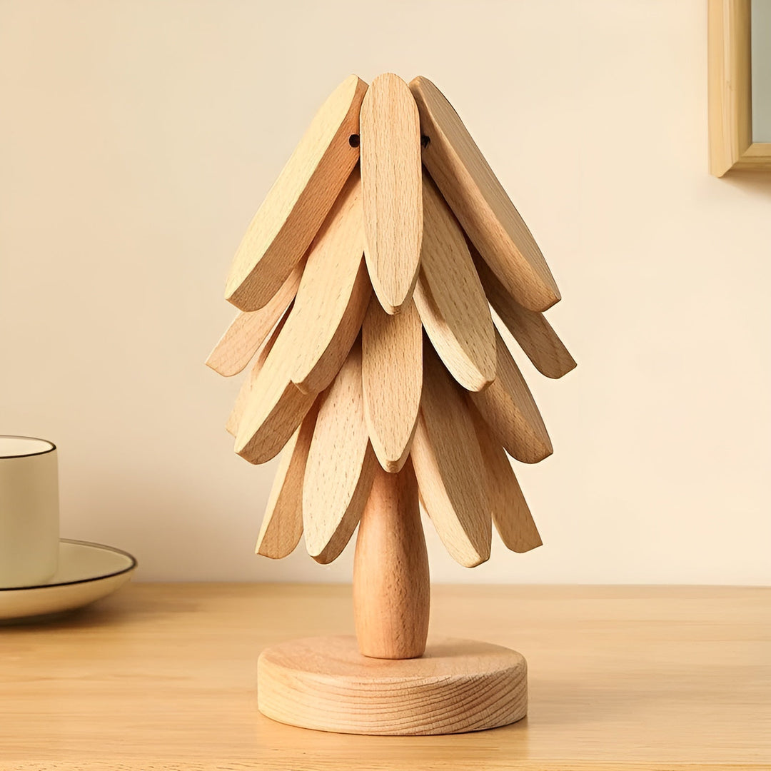 Christmas tree coaster foldaBowlifte – Decorative & Practical | Ideal for drinks & holidays | Bowlift