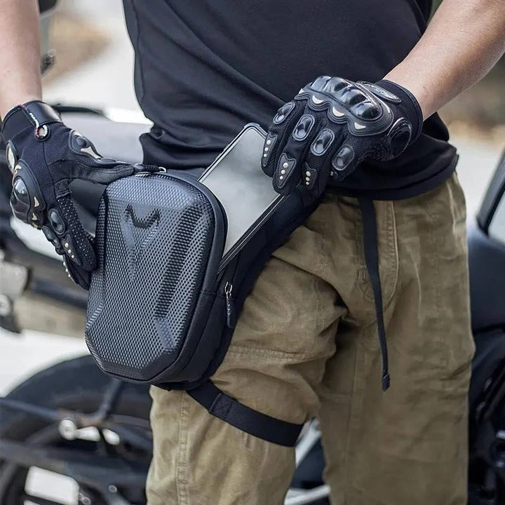 BowLift | Waterproof Motorcycle Thigh Bag with Adjustable Straps