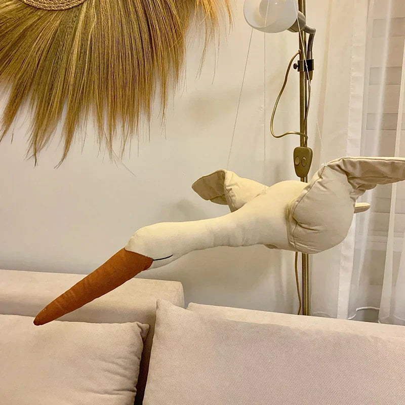 BowLift | Specifically for children's rooms – Decorative swan hanging decor for a magical atmosphere