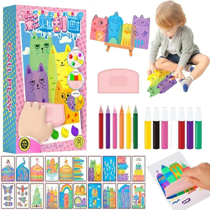 BowLift | Rainbow Art Fun Kit for Kids