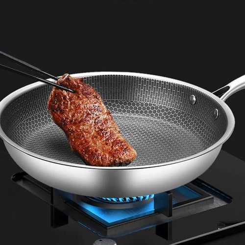 BowLift | Non-Stick Stainless Steel Frying Pan