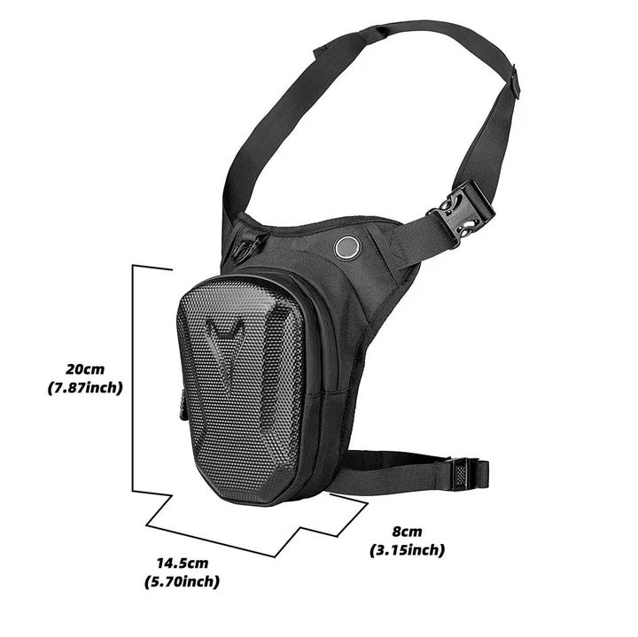 BowLift | Waterproof Motorcycle Thigh Bag with Adjustable Straps