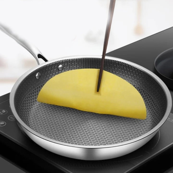 BowLift | Non-Stick Stainless Steel Frying Pan