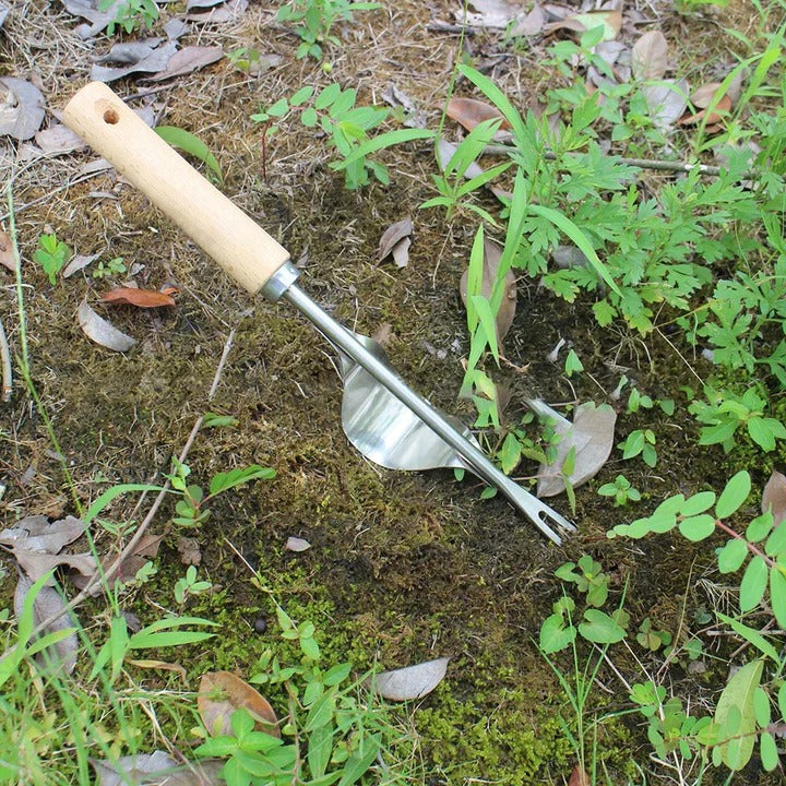 BowLift | Long Handle V-Shaped Weed Puller Tool