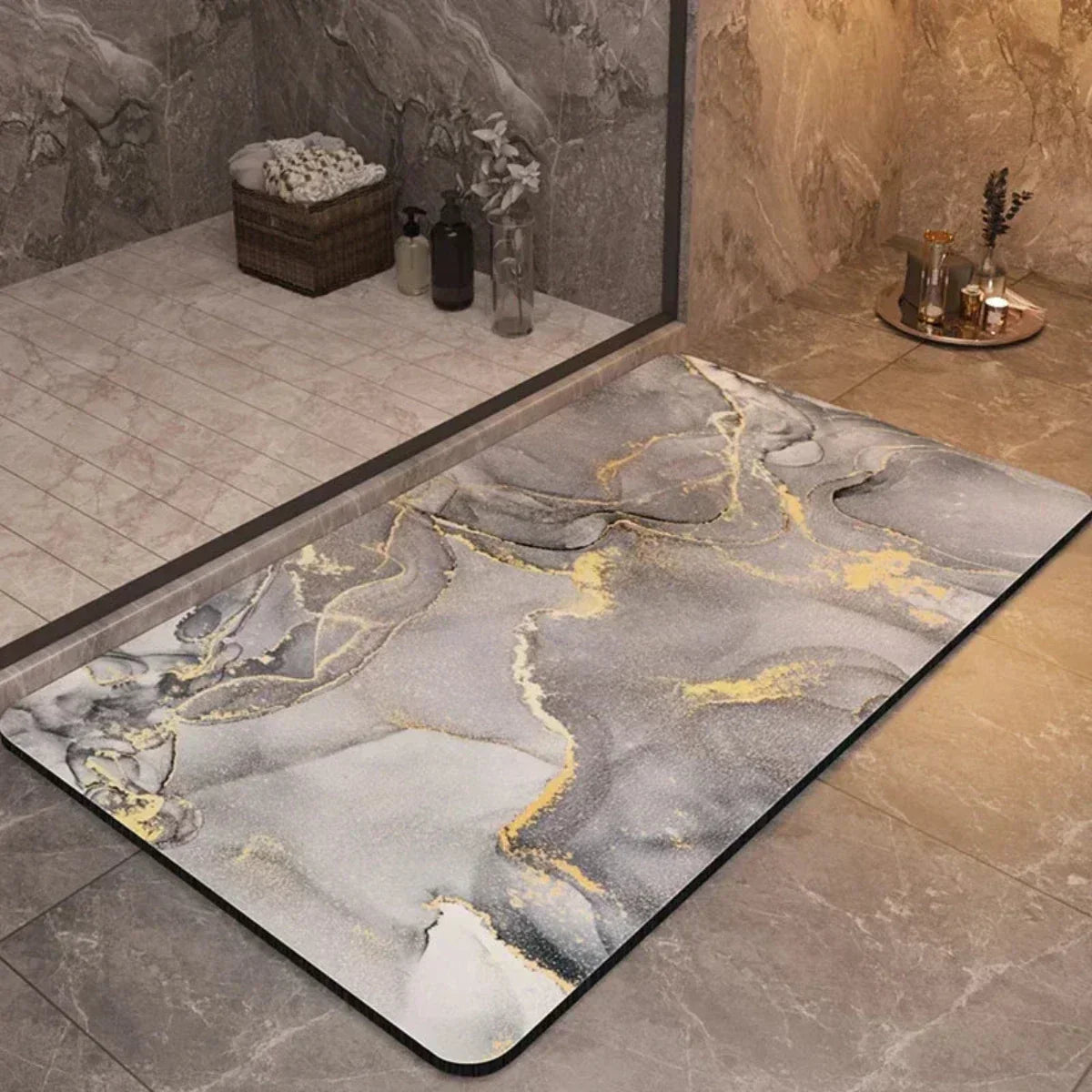 BowLift | Anti-Slip Quick Dry Bath Mat – Ultra Absorbent Design