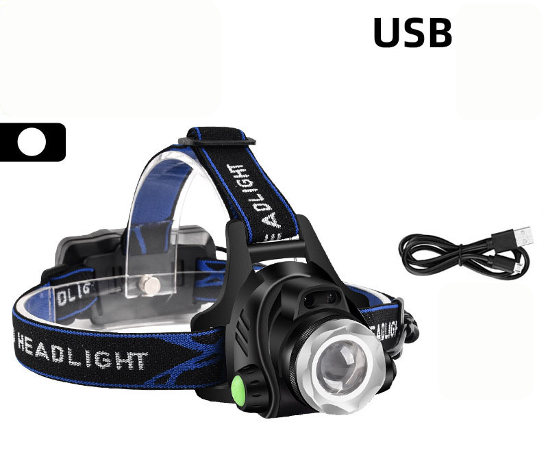 BowLift | LED Head Torch with Zoom and Rechargeable Battery