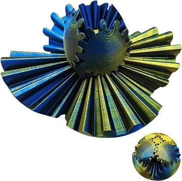BowLift | The Steampunk Whirling Wonder Fidget, Gear Ball