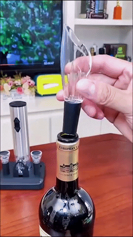 Prisha - Electric Corkscrew with Modern Design | Bowlift