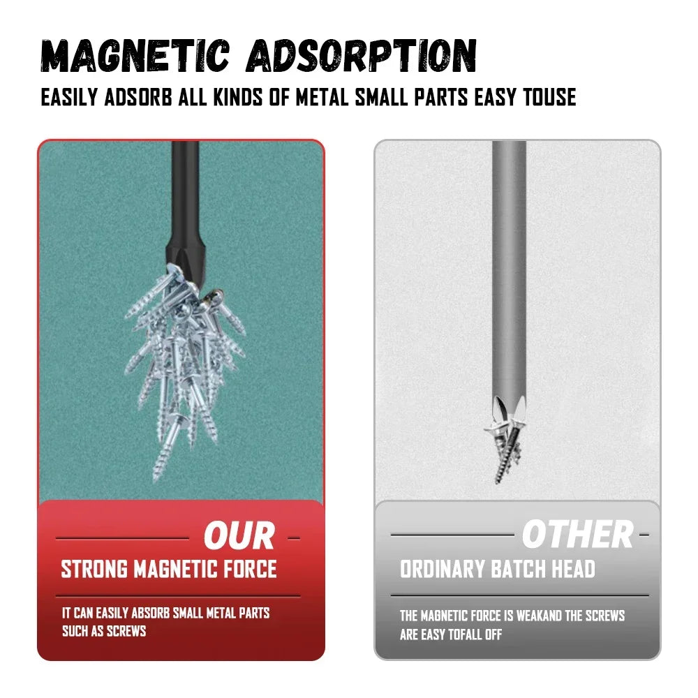 BowLift | HexTough Magnetic Screwdriver Bit Set
