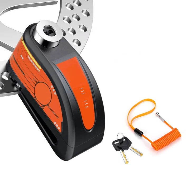 BowLift | Motorcycle Anti Theft Disc Brake Lock with Motion Alarm