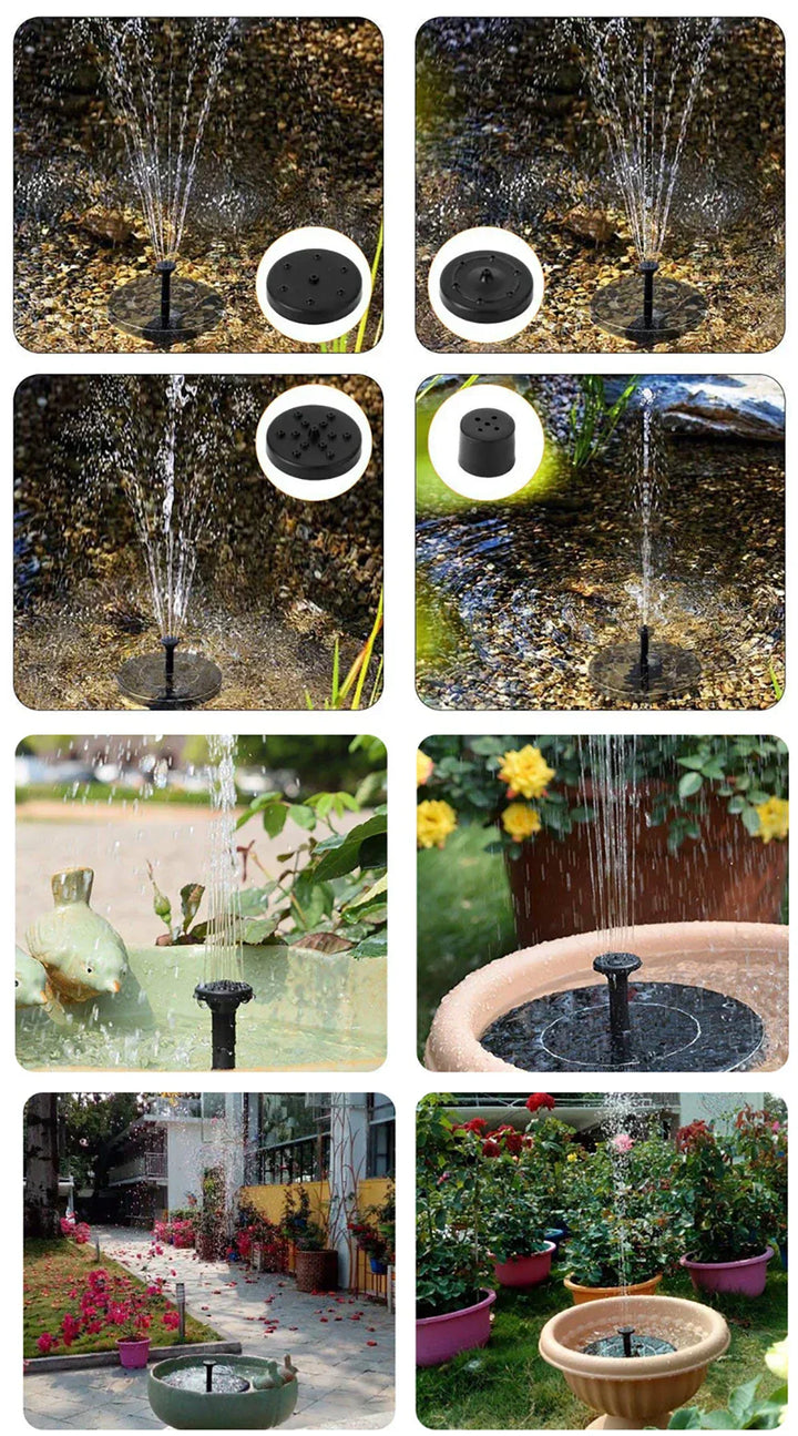TranquilFlow – Calming Garden Fountain with Sunlight Bowlift