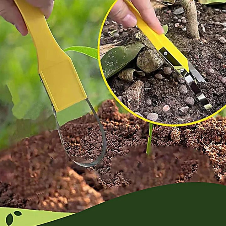 BowLift | Portable Weeder Tool with Iron Loop Handle