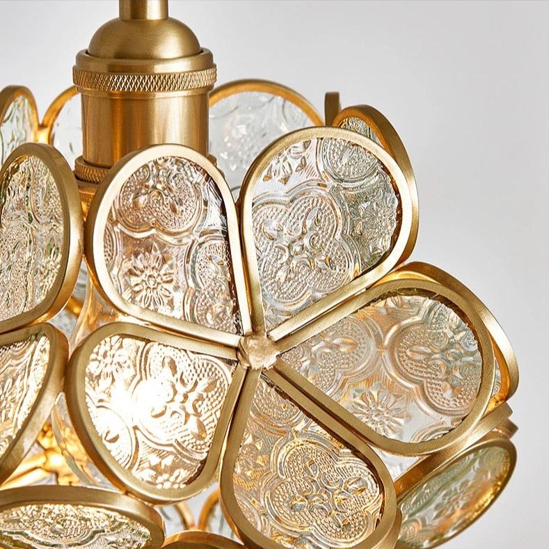 BowLift | Modern Flower Shape Glass LED Pendant Lamp