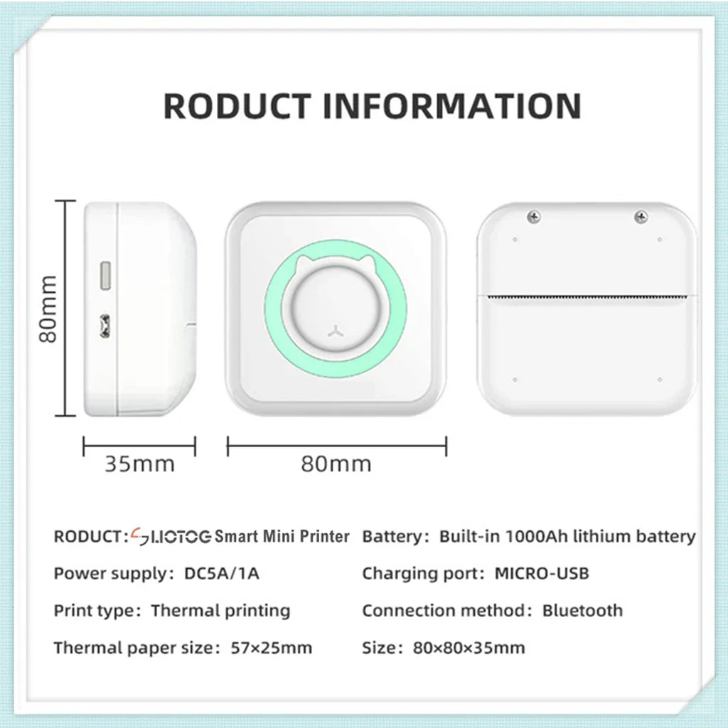BowLift | SnapMini Portable Printer