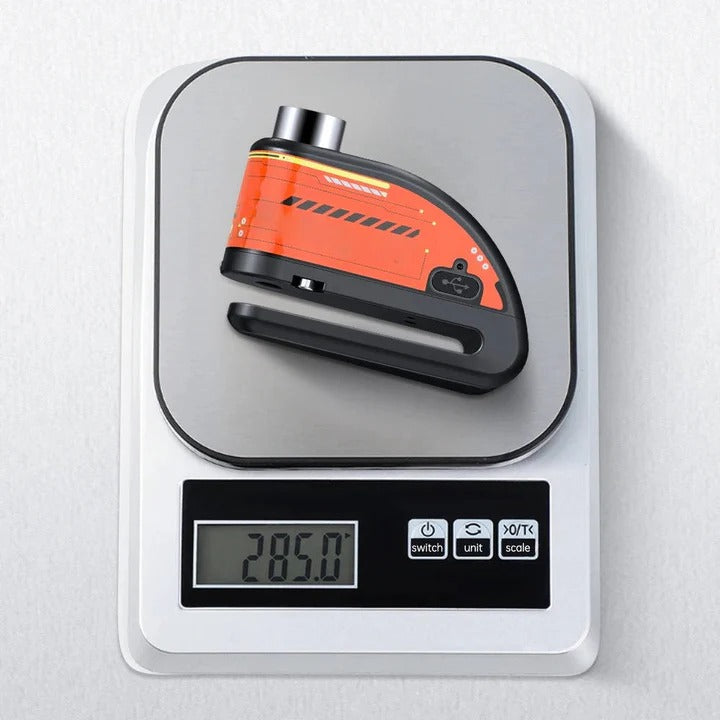 BowLift | Motorcycle Anti Theft Disc Brake Lock with Motion Alarm