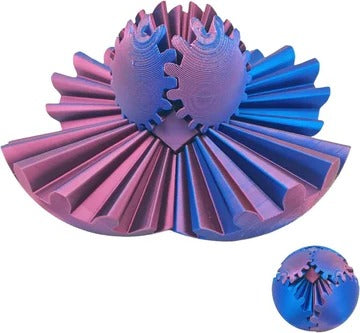 BowLift | The Steampunk Whirling Wonder Fidget, Gear Ball