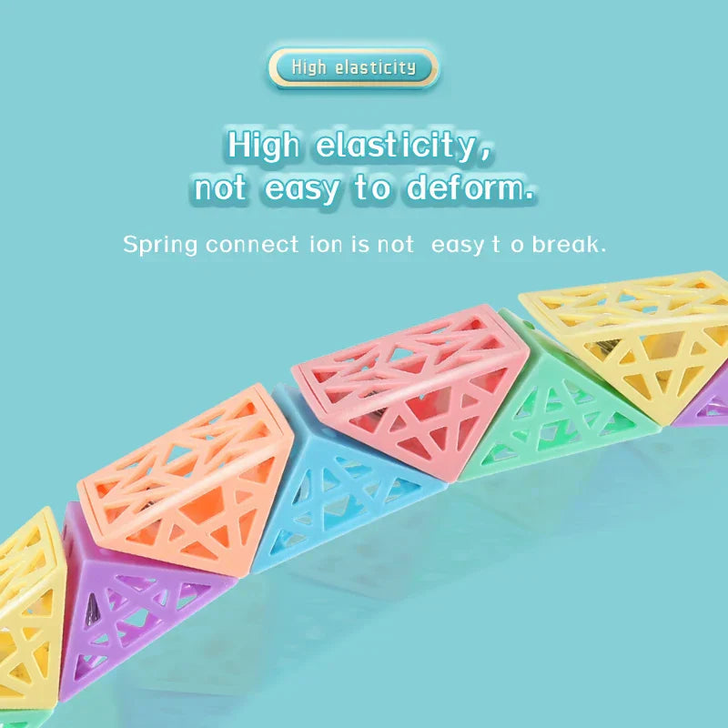BowLift | Hollowout Magic Ruler – Creative Building Block Set for Building, Turning & Exploring