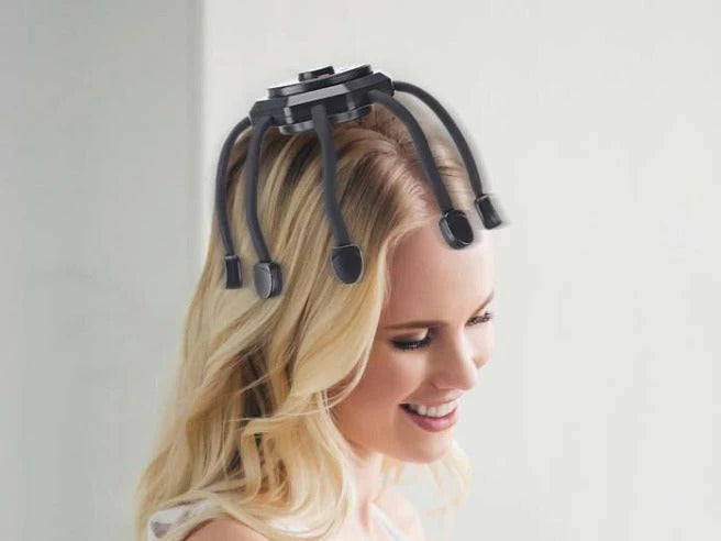 BowLift | Octopus Head Massager, for Relaxation Anywhere