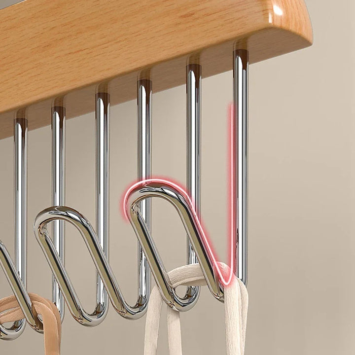 BowLift | Solid Wood Hanger Organizer