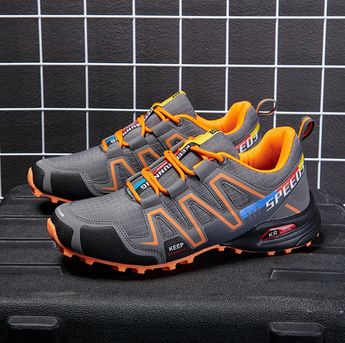 BowLift | Summit Climber Hiking Boots in Blue and Green