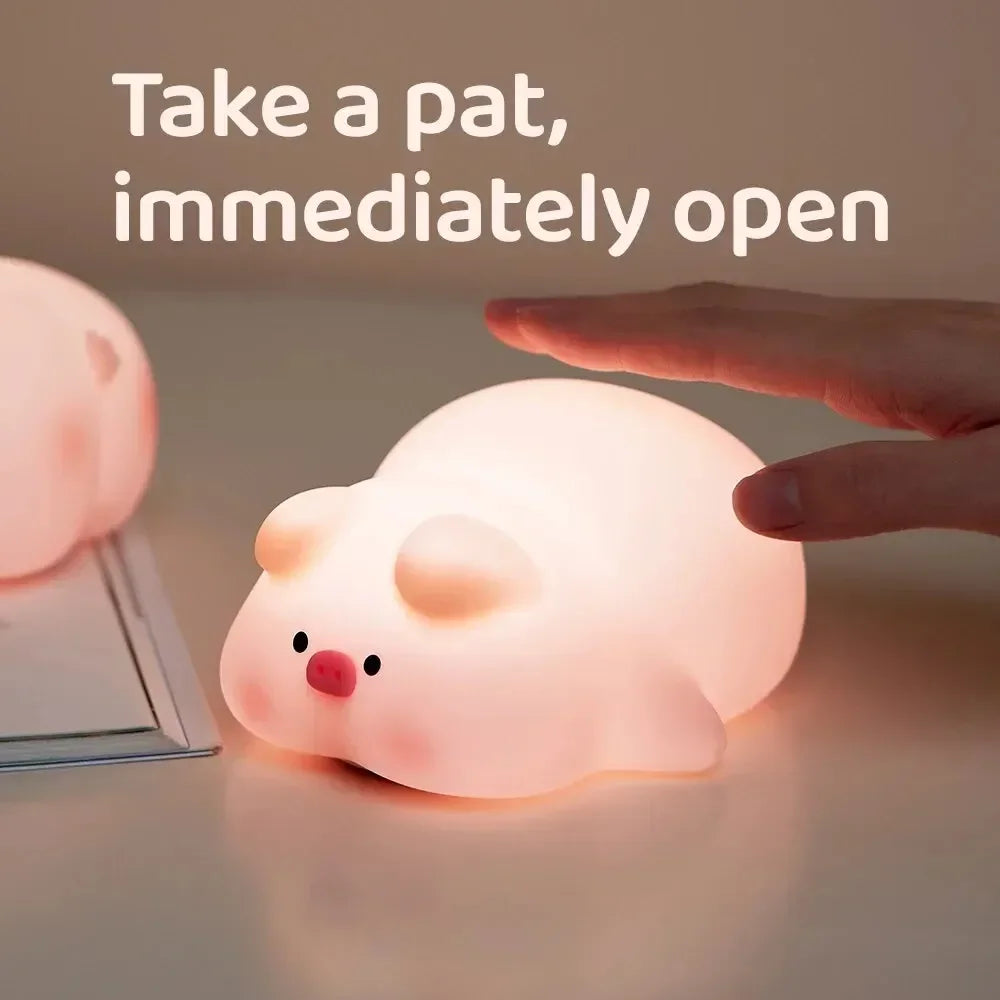 BowLift | Plush Night Light for Children | Soft LED Light with Timer and Animal Design