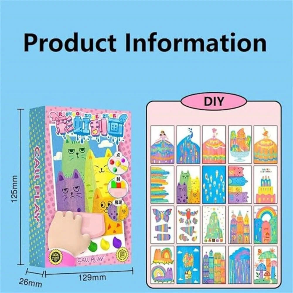 BowLift | Rainbow Art Fun Kit for Kids