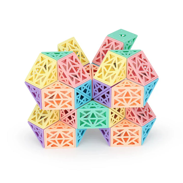 BowLift | Hollowout Magic Ruler – Creative Building Block Set for Building, Turning & Exploring