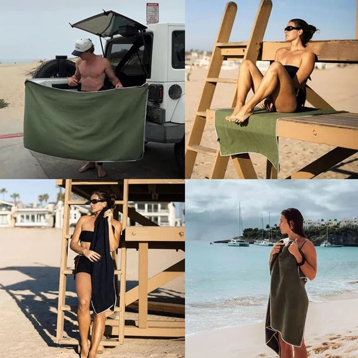 BowLift | Magnetic Quick-Dry Beach Towel
