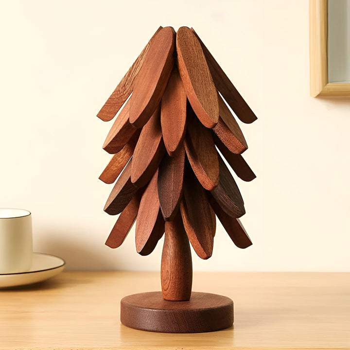 Christmas tree coaster foldaBowlifte – Decorative & Practical | Ideal for drinks & holidays | Bowlift