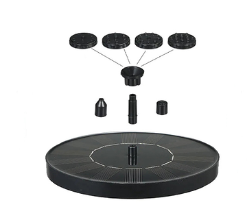 BowLift | Solar Bird Bath Fountain – Relaxing Garden Water Feature with Soothing Sounds