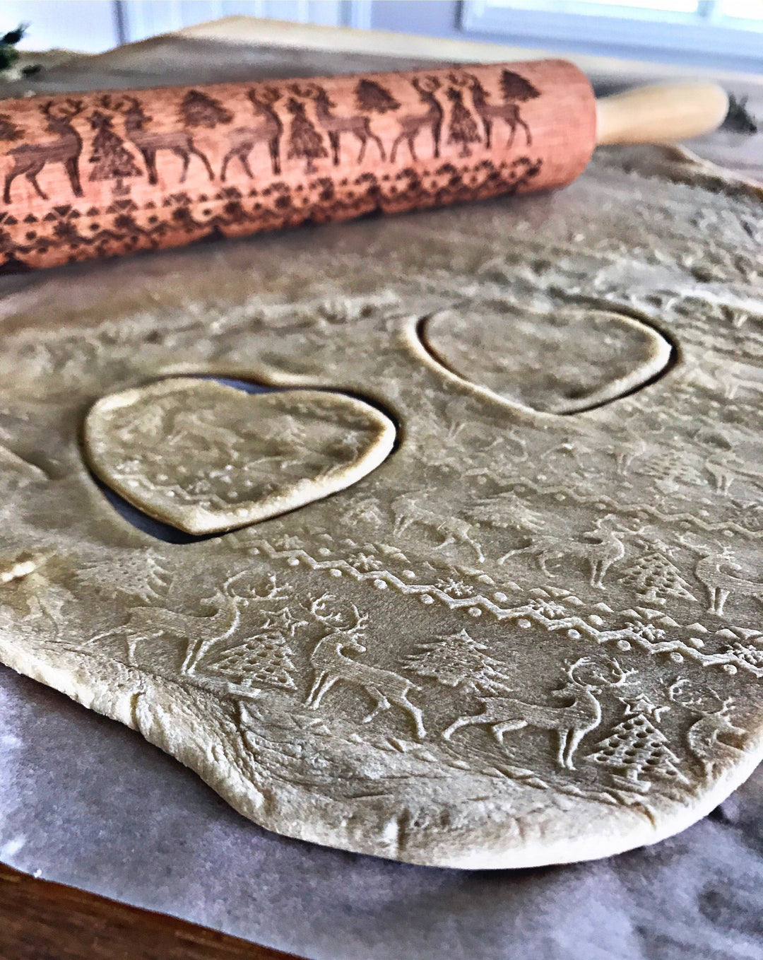 Embossed Holiday Rolling Pins | Bowlift