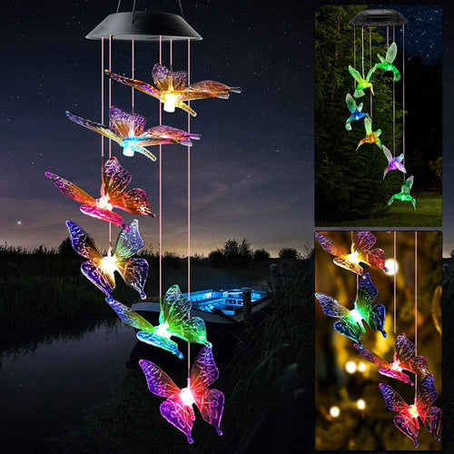 BowLift | Solar Birds - Solar-powered garden lights