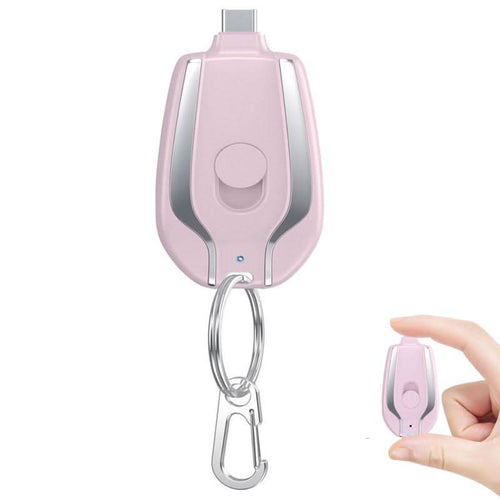 BowLift | Wireless Chargebuddy Pro – 1500mAh Portable Keychain Power Bank