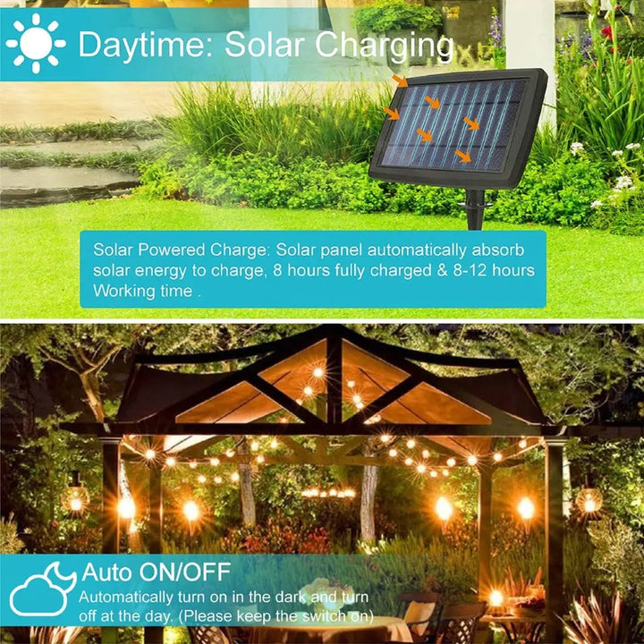 BowLift | LED Solar Light String Deluxe - Create the perfect atmosphere in your garden!